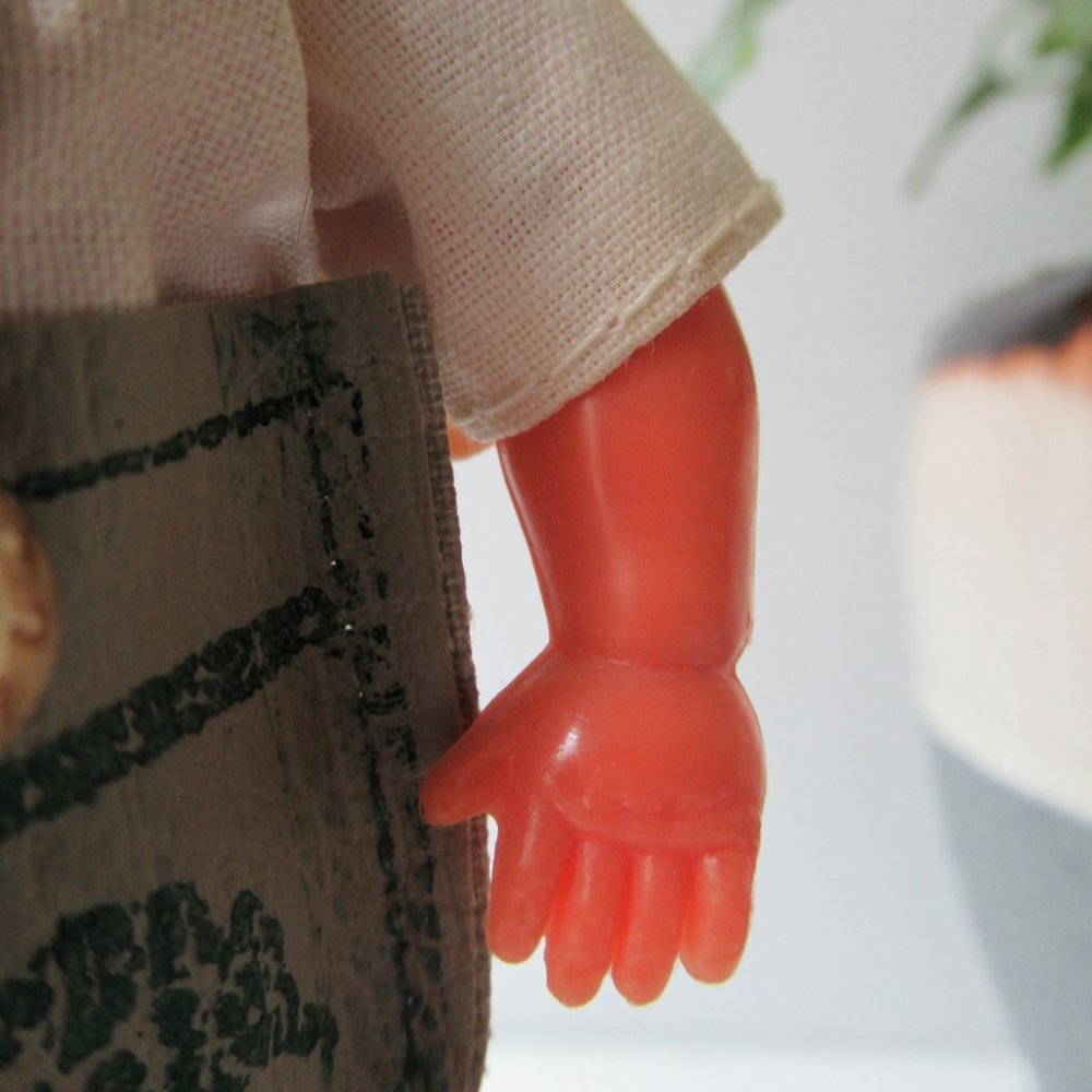 Celluloid Small Collectible Doll in a National Bavarian Costume - Picture 14 of 16